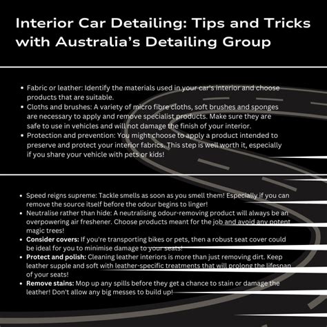 The Ultimate Guide To Interior Car Detailing Tips And Tricks