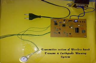 Wireless based Tsunami & Earthquake Warning System - Free Final Year Project's