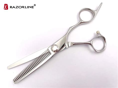 Razorline Ak23te Professional Salon Scissors Ergonomic Handle Thinning Shears Buy Hairdressing