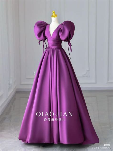 Off The Shoulder Purple Satin Long Prom Dresses Artofit