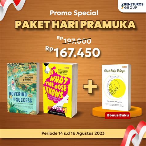 Jual Paket Hemat Beli Gratis Bundling Buku What The Nose Knows