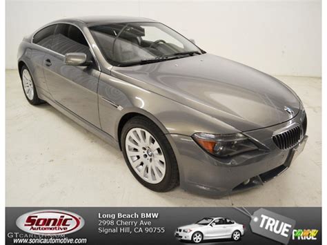 2005 Stratus Grey Metallic Bmw 6 Series 645i Coupe 84357984 Gtcarlot