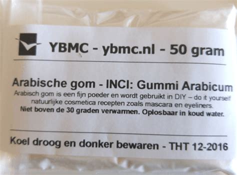 Arabische gom - Gummi Arabicum 50 gram - YBMC