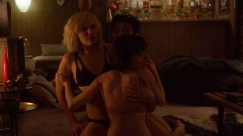 Malin Akerman And Kate Micucci Nude Lesbian Threesome Sex Scene Fappenist