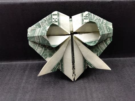 Money Origami Heart With Bow A Step By Step Guide Easy Origami Tutorial