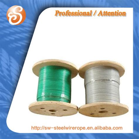 PVC Coating Steel Wire Rope China Nantong Shenwei Steel Wire Rope