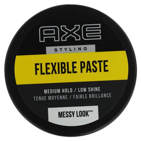 Axe Messy Look Flexible Paste Medium Hold Low Shine 2 64 Oz 75 G