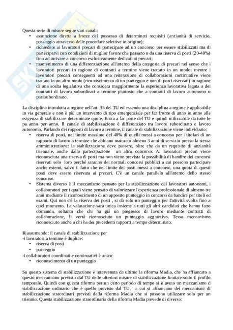 Appunti Lezioni Del Prof Lanotte Diritto Del Lavoro Nelle Pubbliche