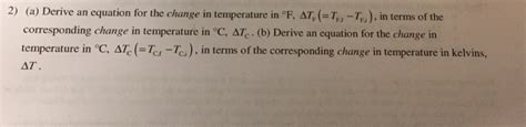 how to find temp change