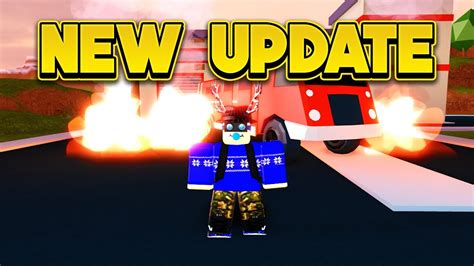 New Firetruck Update Roblox Jailbreak Youtube