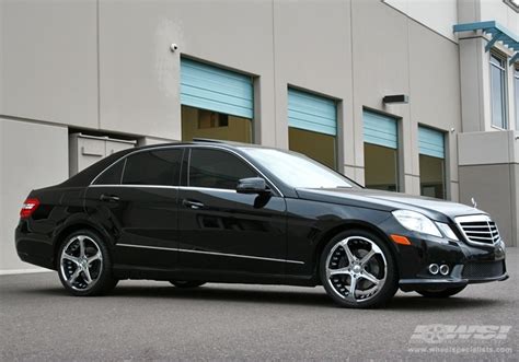 2010 Mercedes Benz E Class With 19 Giovanna Dalar 5 In Chrome Wheels Wheel Specialists Inc