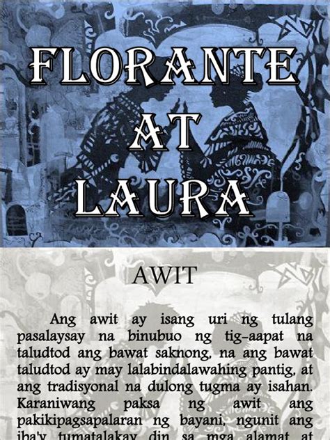 Florante at Laura Intro | PDF