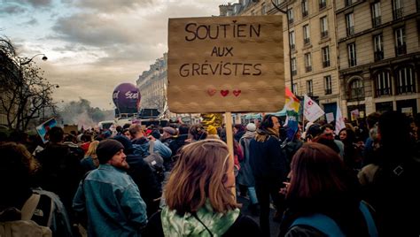 Grève contre la réforme des retraites le parcours de la manifestation