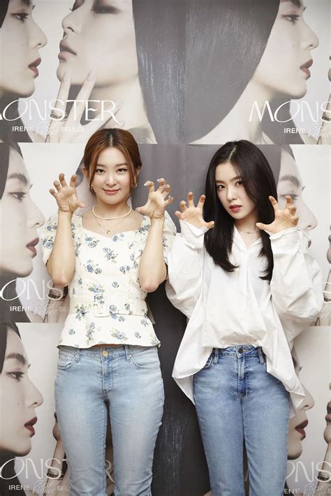 July Red Velvet Irene Seulgi Monster Interview Photos