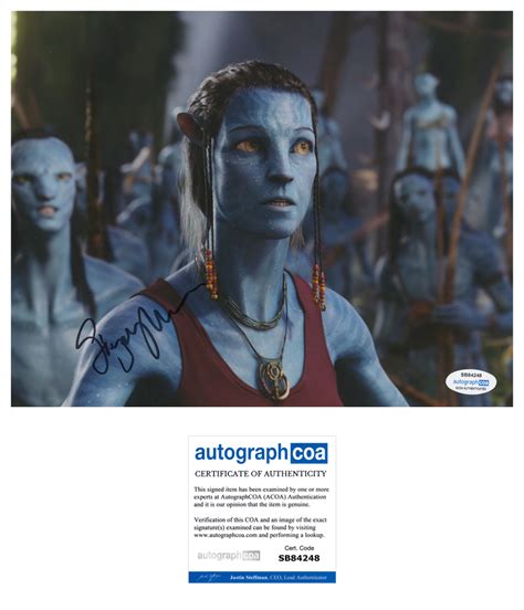 Sigourney Weaver Avatar Signed Autograph 8x10 Photo ACOA | Outlaw ...