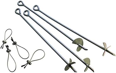 Amazon 48 Inch Auger Earth Anchor 6 Inch W Helix 18mm Rod