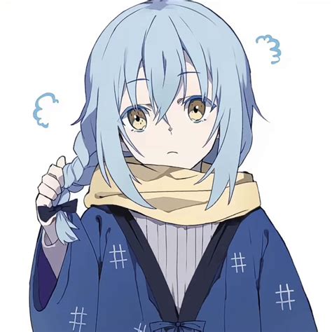 Download Rimuru Pfp With Braided Hair Wallpaper