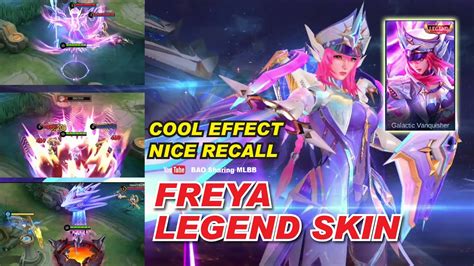 Freya New Legend Skin Release Date Galactic Vanquisher Skill Effect