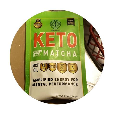 Harmony™keto Matcha Single Serve To Go Packets 0 7oz Gluten Free Mct Oil 6 Pack Ebay