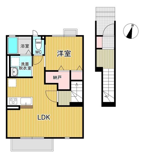 Liena 賃貸アパート 2階 202号室 1ldkの物件詳細 いい部屋ネットの大東建託リーシング