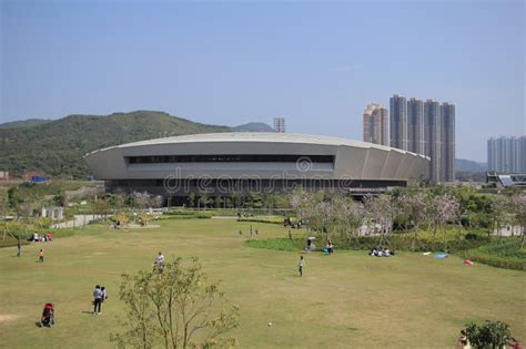 March People In Tseung Kwan O Town Park Editorial Photo Image