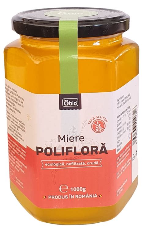 Miere Poliflora Bio Cruda Nefiltrata G Obio Dr Max Farmacie