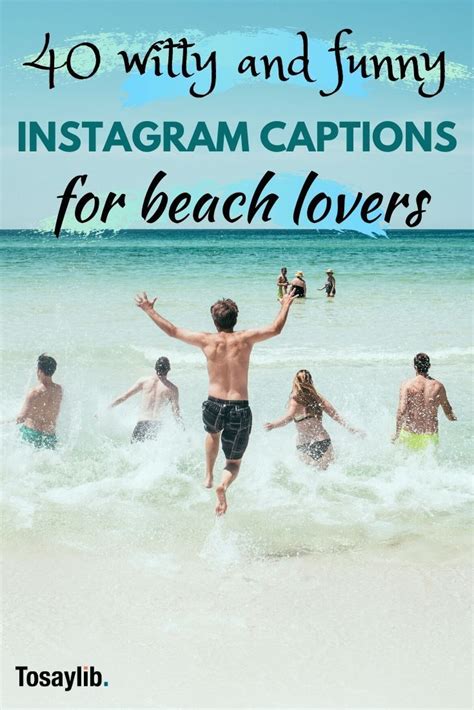 Witty And Funny Instagram Captions For Beach Lovers Beach Captions