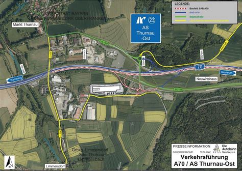 A Bei Thurnau Nach Hangrutsch Verlegt Neuer Autobahn Abschnitt