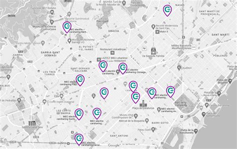 Nous Aparcaments De Carsharing A Barcelona MEC Carsharing