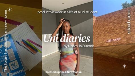 Uni Diaries Productive Uni Week Its A Study Vlog Library