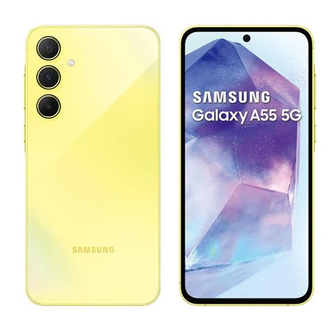 三星 Samsung Galaxy A55 5g 8g 128gb 智慧型手機 凍檸黃 誠品線上