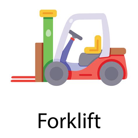 Trendy Forklift Concepts 17183212 Vector Art at Vecteezy