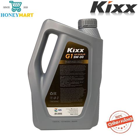Mua Dầu Động Cơ Xăng Kixx G1 API SN Plus 5W30 4L Thùng Nhựa Triple ...