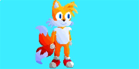 My Tails pixel art : SonicTheHedgehog