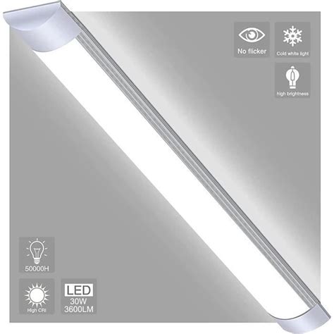 5 Pièces Néon Led 90cm 30W 3600LM Tube LED Blanc Froid 6500K