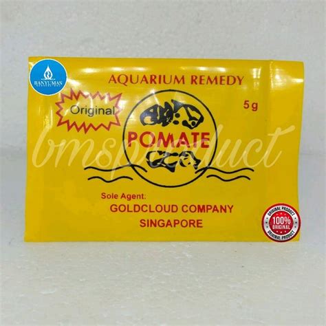 Jual A Pomate Obat Ikan Hias Aquarium Kolam Whitespot Jamur Fin Rot