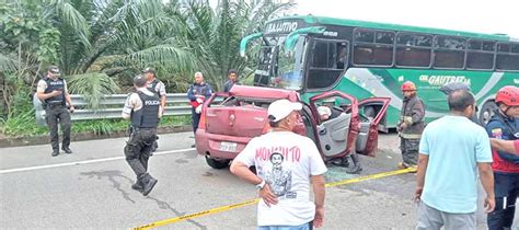 Un Muerto Y Cuatro Heridos En Choque Frontal Diario La Hora