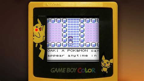 Pokemon Yellow Gameboy Gameplay Youtube