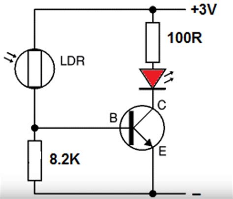 Light sensor using LDR ~ Simple Projects