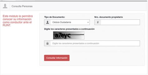 C Mo Consultar El Runt Por Placa Y C Dula Gu A Paso A Paso
