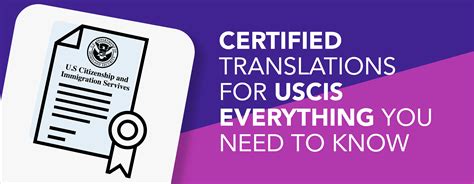 Uscis Certified Translations All You Need To Know