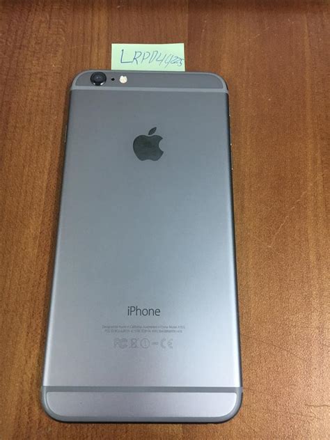 Apple IPhone 6 Plus Unlocked Gray 16GB A1522 LRPD44225 Swappa