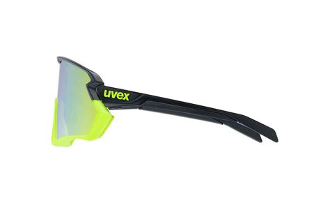 Uvex Sportstyle Black Yellow Matt Mirror Yellow