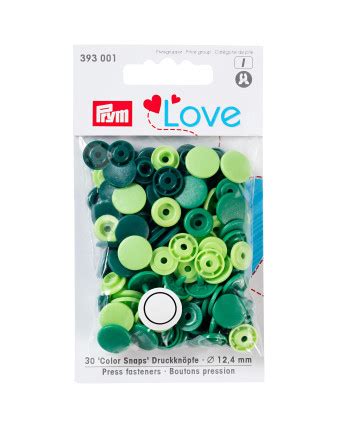 Boutons Pression Vert Lot De 30 Boutons Prym Prym Love