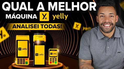 QUAL a melhor MAQUINA DE CARTÃO YELLY as menores taxas ATUALIZADO