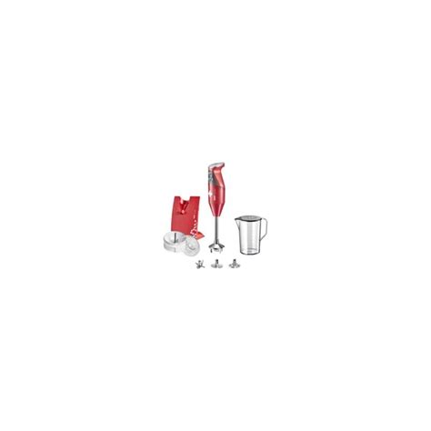 Batteur Bamix MX1000007 SwissLine 200W Rouge