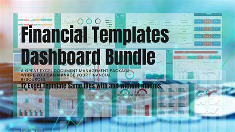 Financial Templates Dashboard Bundle, Business Finance Management ...