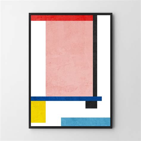 Plakat Bauhaus Geometria A Dom Decobazaar