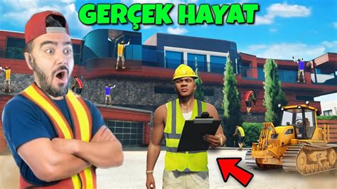 Franklin Evini Trilyonluk Yapti Ger Ek Hayat Gta Mods Youtube