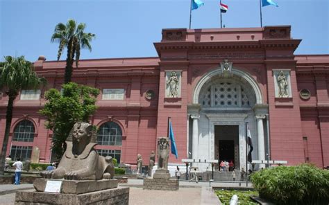 Pyramiden Von Gizeh Und Gyptisches Museum Von Hurghada Aus Museen In